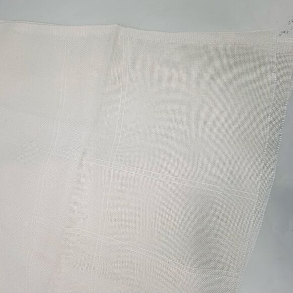 Lot of Blank Tablecloths for Cross Stitch Embroidery Needlepoint Cream Polyester - Picture 4 of 9